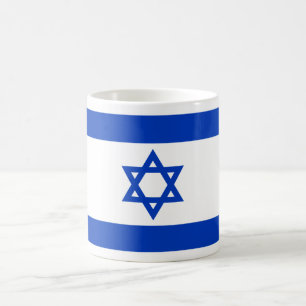 Café Bandeira da caneca de Israel