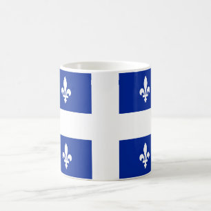 Café Bandeira da caneca de Quebeque