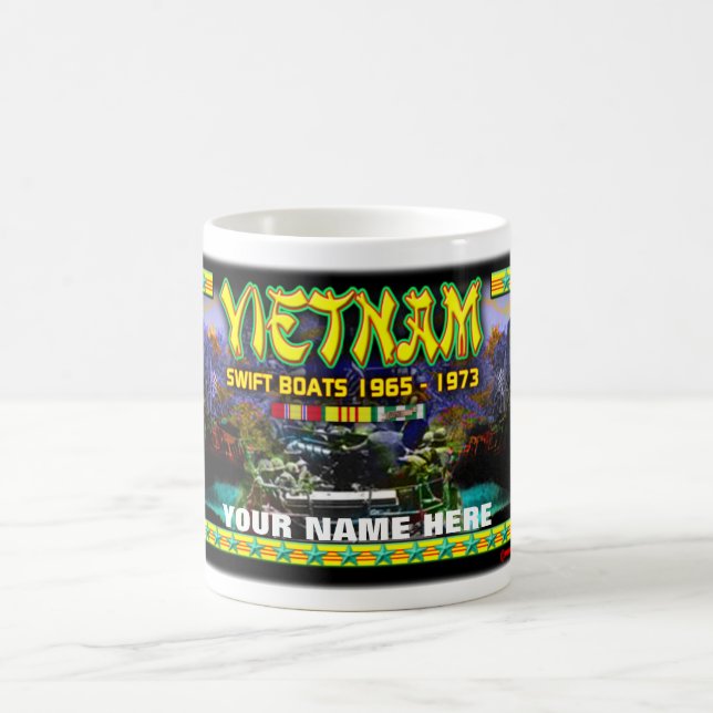 Café Barcos rápidos de Vietnam, seu nome, caneca de (Centro)