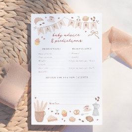 Cafe Bebe Baby Predictions & Advice Game