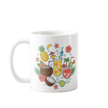 Bebidas Tropicais – Caneca de Cocktail de Verão Fo