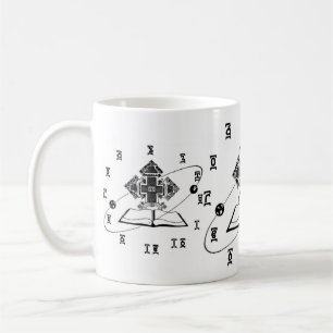 Café Bíblia etíope - caneca do relógio de ponto
