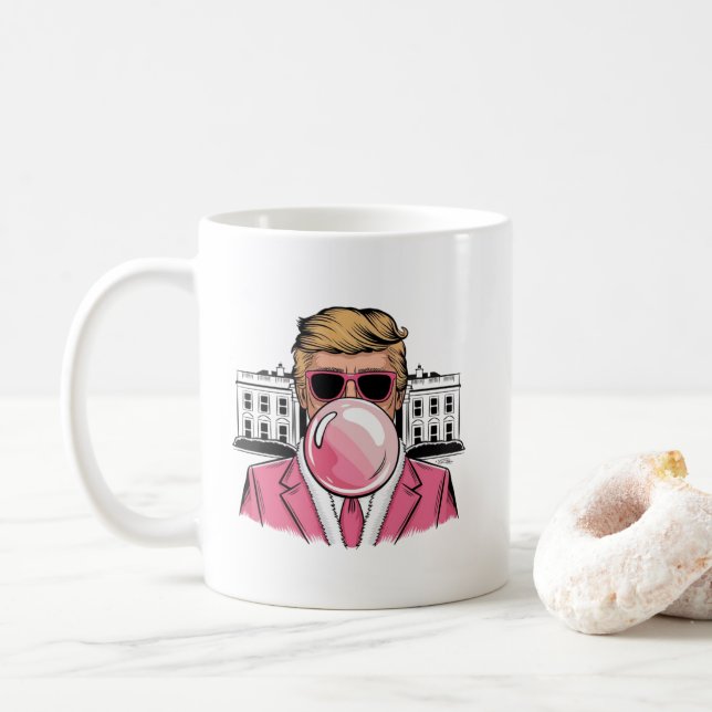 Café Bomba de pastilha elástica - Caneca para pastilha  (Com Donut)