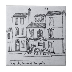 Cafe Bonaparte na Rue du General Bonaparte