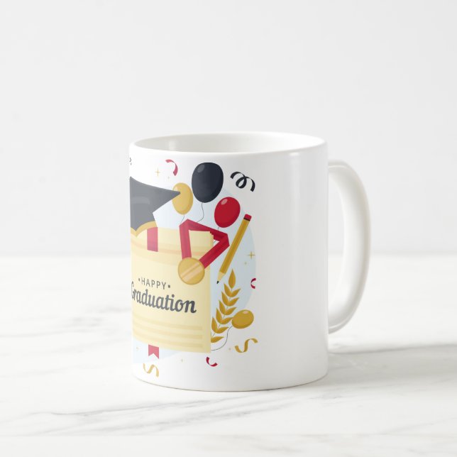 Café boné e caneca de presente (Frente Esquerda)