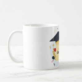 Café boné e caneca de presente