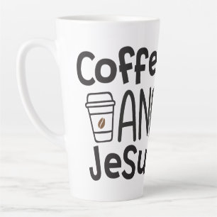 café bonito e a caneca de café em café com Jesus