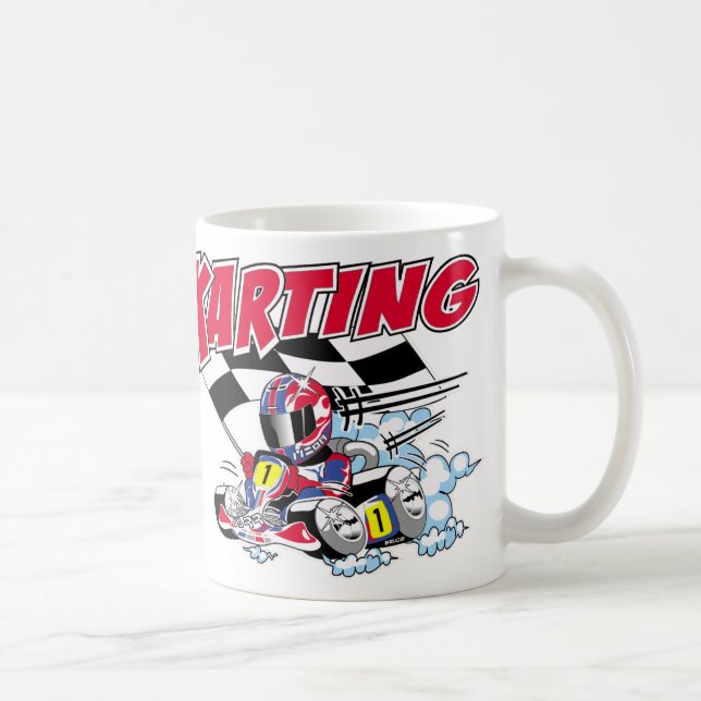 Café Bonito vai a caneca de Kart (Direita)