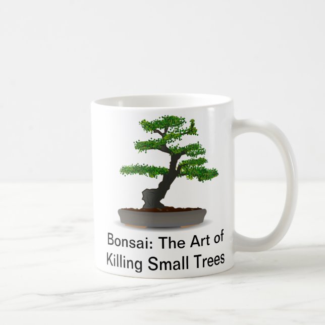 Café Bonsais: A arte de matar a caneca pequena das (Direita)