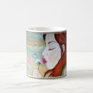 Café Branco caneca branca clássica de 11 onças