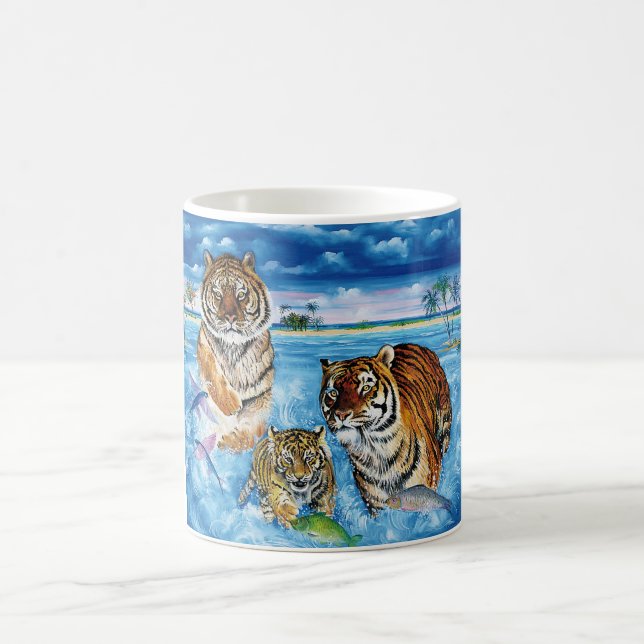 Café Branco caneca branca clássica de 325 ml (Centro)