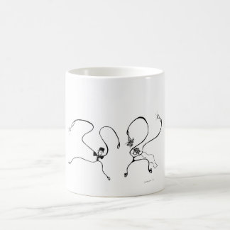 Café Branco caneca branca clássica de 325 ml. O