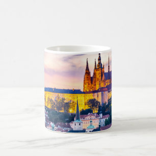 Café Branco caneca clássica Praga de 11 onças