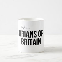 Brians da caneca do clássico de Grâ Bretanha