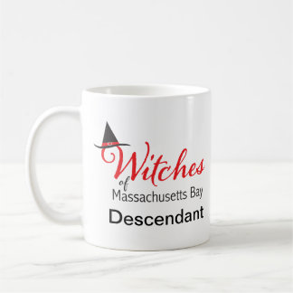 Café Bruxas da caneca do descendente de Massachusetts