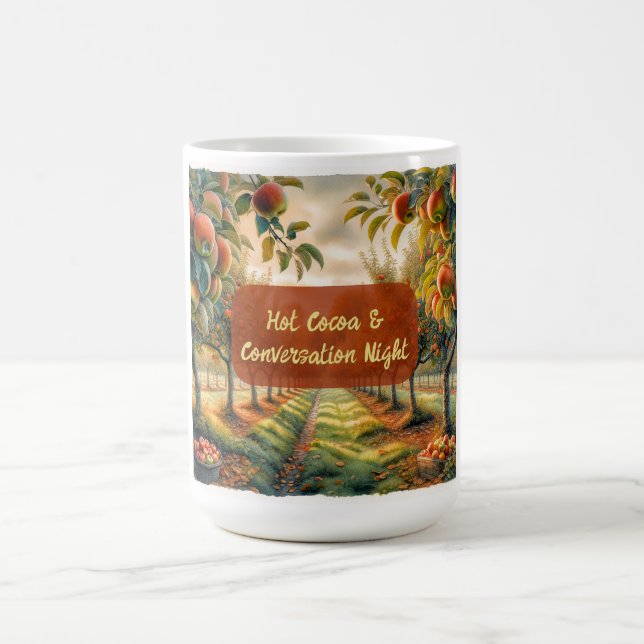 Café Cacau quente personalizado e caneca noturna de con (Centro)