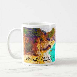 Café CACHOEIRA DE McWAY ~ BIG SUR  CA Caneca
