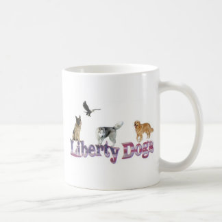 Café Cães da liberdade & caneca de Ayn Rand