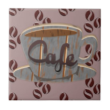Café Café Copa e Café Bebida Coaster