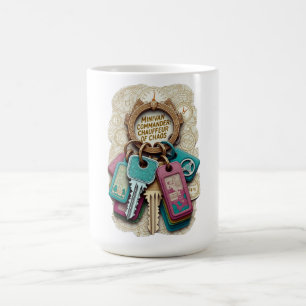 Café Camiseta Comandante de Minivan, Caneca Chauffeur d