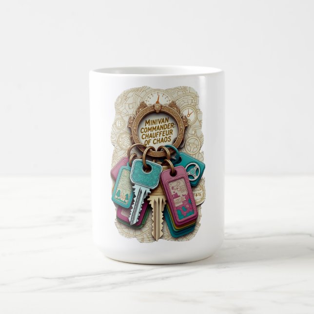 Café Camiseta Comandante de Minivan, Caneca Chauffeur d (Centro)