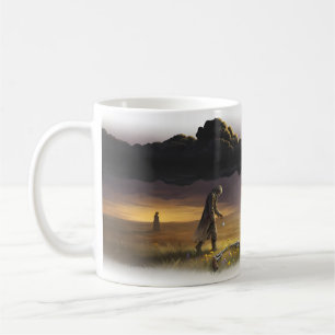 Café Canção na Porta do Céu Caneca de Deixar Ir