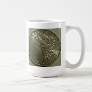 Café Caneca 1886 do dólar de prata de Morgan