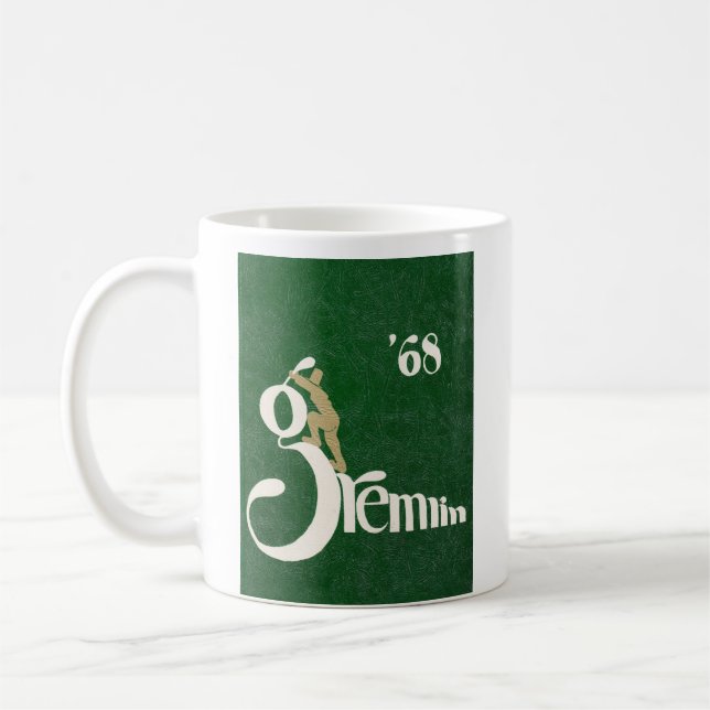 Café Caneca 1968 do anuário de Graydon Gremlin (Esquerda)