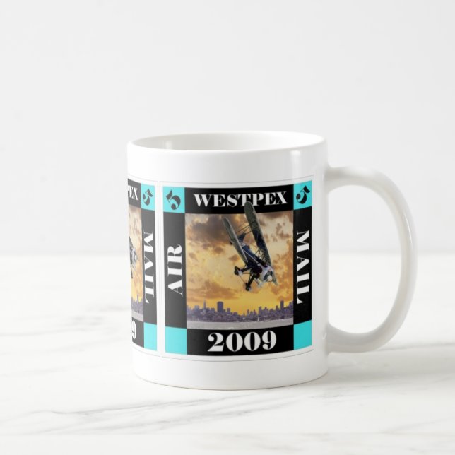 Café Caneca 2009 do correio aéreo de WESTPEX (Direita)