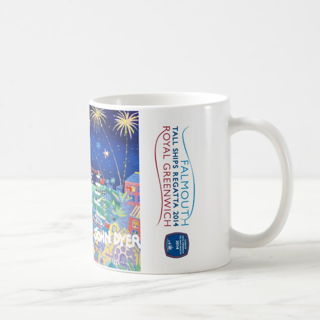 Café Caneca 2014 alta da arte da regata dos navios de (Direita)