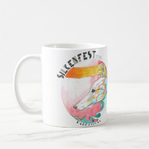 Café Caneca 2015 do logotipo de Silkenfest