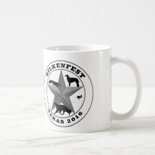Café Caneca 2016 do logotipo de Silkenfest