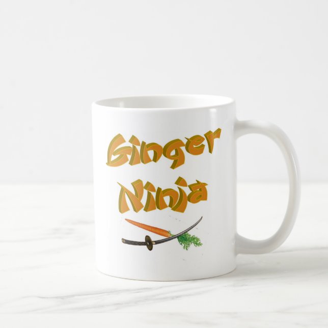 Café Caneca 2 de Ninja do gengibre (Direita)