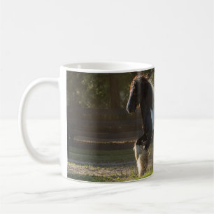 Café Caneca aciganada Dourado aciganada do garanhão de