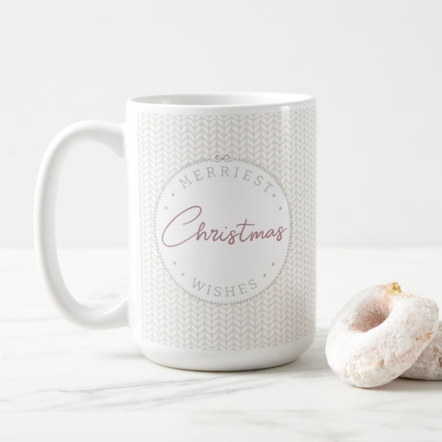 Café Caneca Aconchegante de Natal (Com Donut)