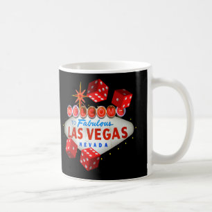 Café Caneca afortunada dos dados de Las Vegas