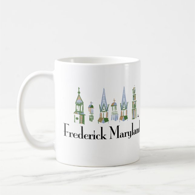 Café Caneca aglomerada Maryland dos pináculos de (Esquerda)