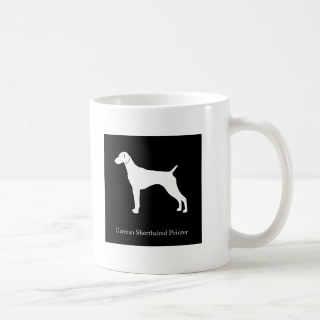 Café Caneca alemão do ponteiro de cabelos curtos (Direita)