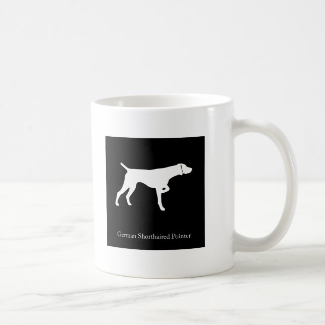 Café Caneca alemão do ponteiro de cabelos curtos (Direita)