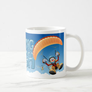 Café Caneca alta de voo de Paramotor