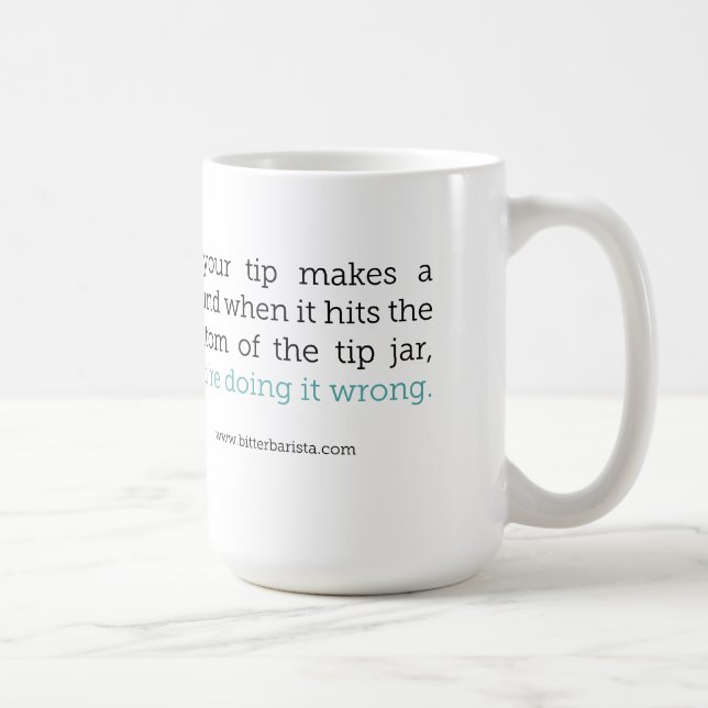 Café Caneca amarga 2 de Barista (Direita)