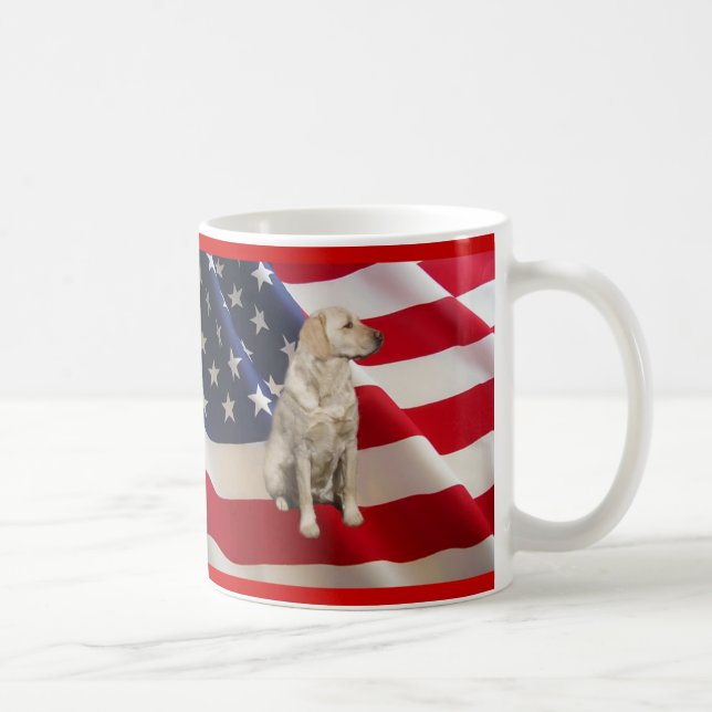 Café Caneca América do pai de labrador retriever (Direita)