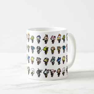 Café Caneca Amigos Animais Adoráveis Personagens de D