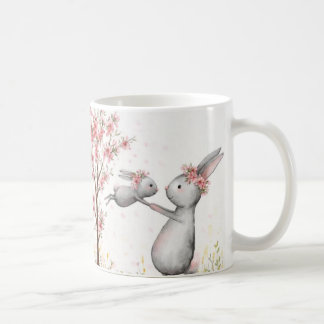 Café Caneca Amor de Mãe Coelha | Estilo Caprichoso dos