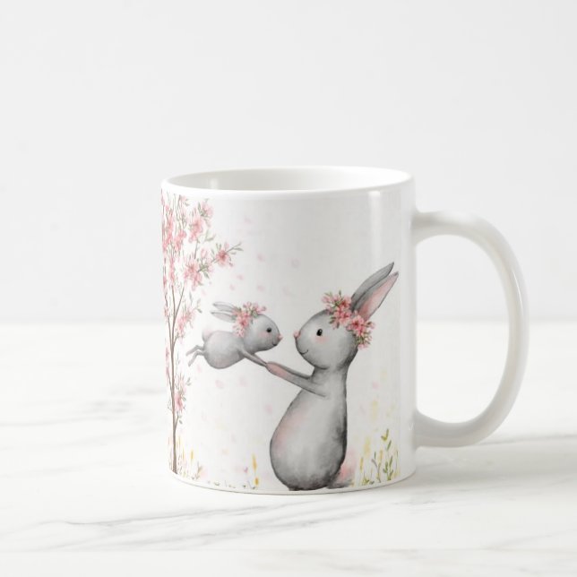 Café Caneca Amor de Mãe Coelha | Estilo Caprichoso dos  (Direita)