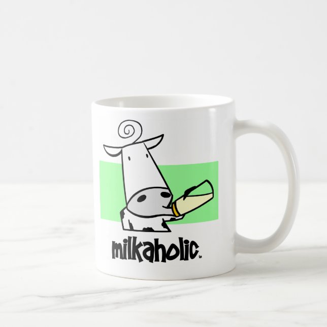 Café Caneca anónima do leite de Milkaholics (Direita)