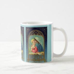 Café Caneca antiga do estilo de Jesus da Virgem Maria e