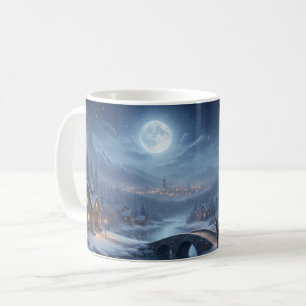 Café Caneca Árvore de Natal Aldeia Nevada Rena do Papai
