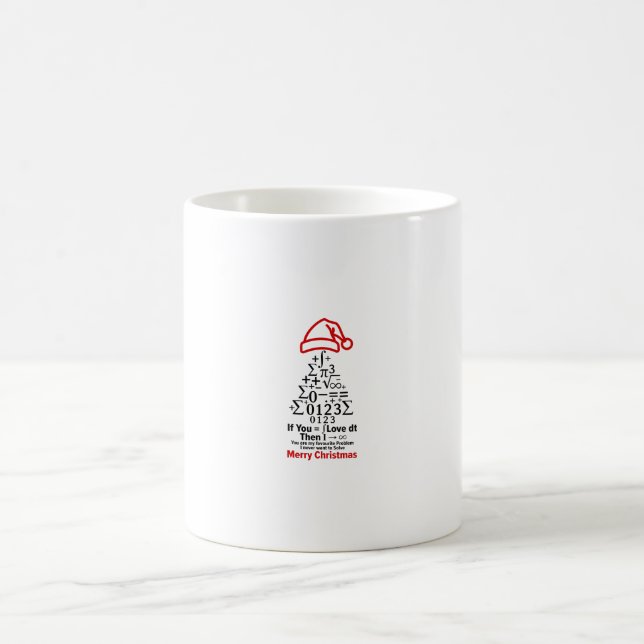 Café Caneca Árvore de Natal de Matemática - Presente de (Centro)