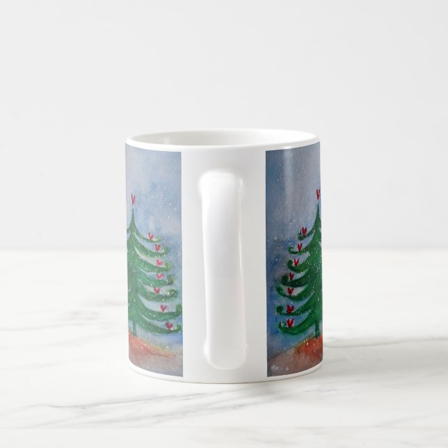 Café Caneca Árvore De Natal Feliz Natal (Alça)